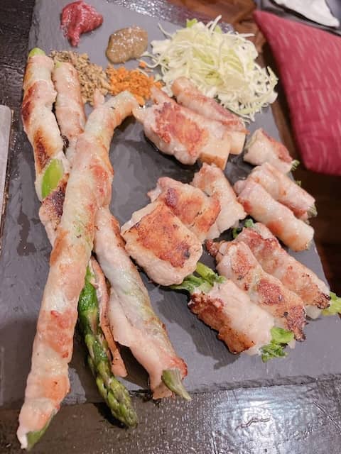 アスパラベーコン
